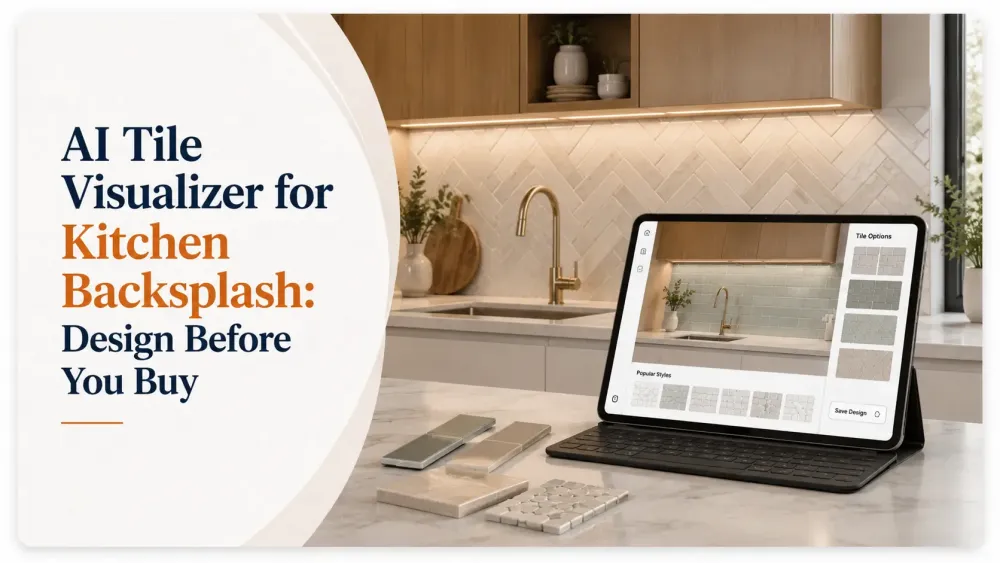 Ai Tile Visualizer للمطبخ باكسبلاش: التصميم قبل الشراء