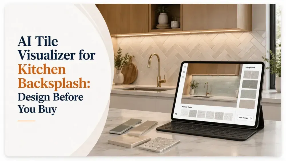 Ai Tile Visualizer للمطبخ باكسبلاش: التصميم قبل الشراء